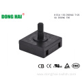 Square Black Long Life Rotary Switch